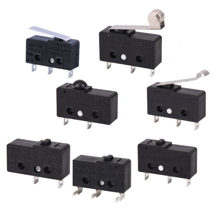 3 Pins 125v Switch Micro 2pin On Off Micro Switch baokezhen SC7303 Small Micro Limit Switch