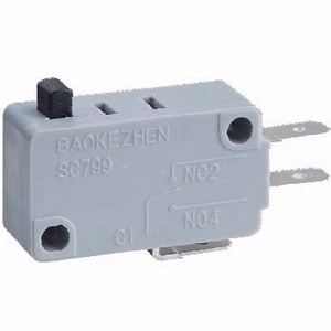 Microwave oven SC799 on-off metal strip lever micro switch 15a t125 5e4 mouse mini micro switch for  electric fryer