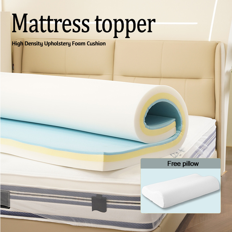 Wholesale Nature Mattress Pad And Topper Polyurethane sponge memory foam Filling 5 Stars Hotel Mattress Topper