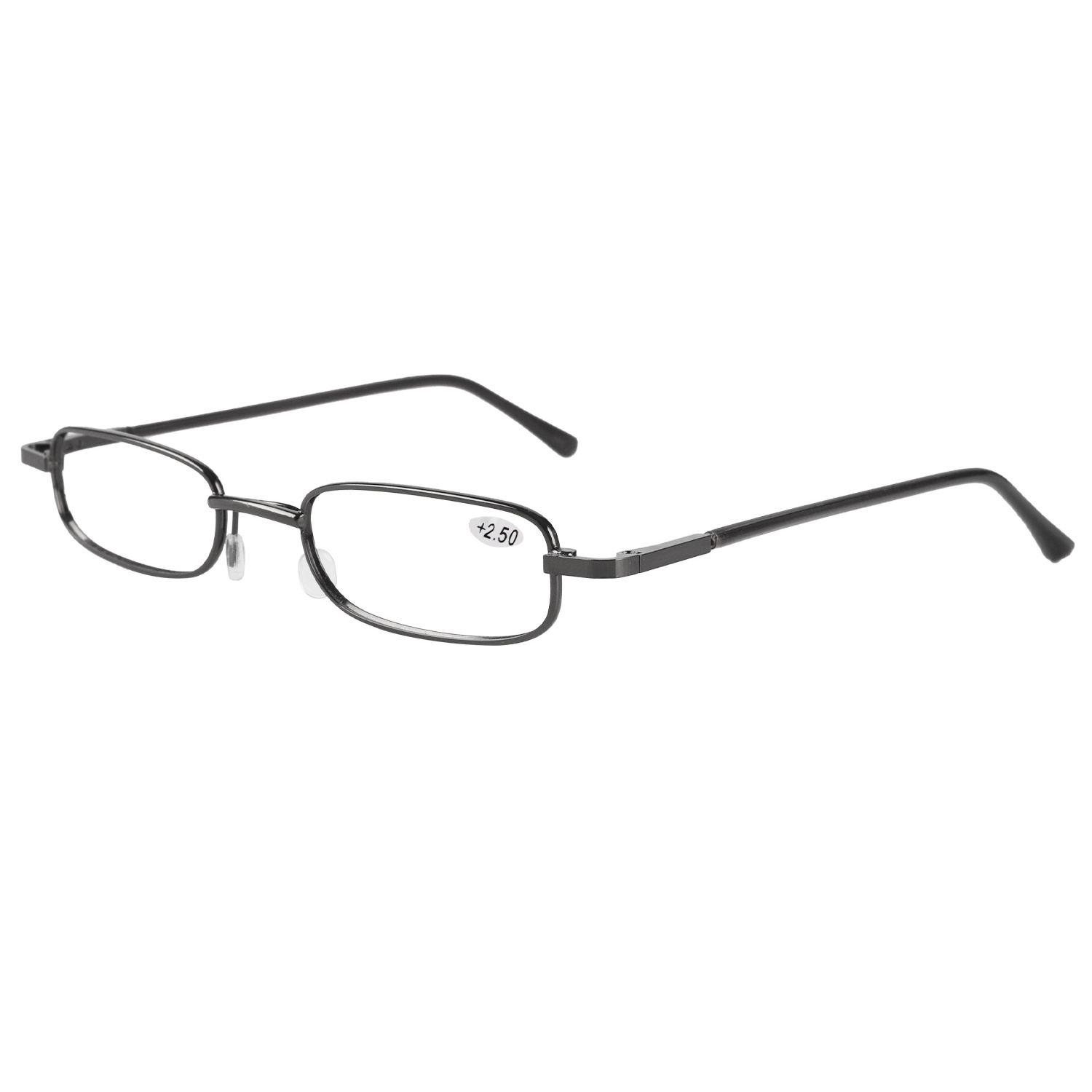 Cross border popular adult metal style reading glasses Fashion small frame elderly classic high-definition reading glasses