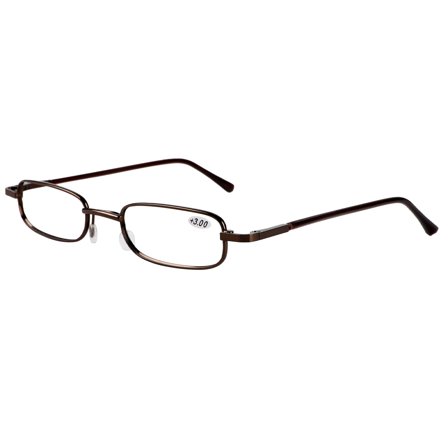 Cross border popular adult metal style reading glasses Fashion small frame elderly classic high-definition reading glasses