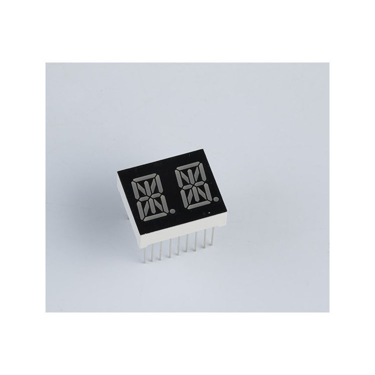 customized 2 Digit 0.4" Inch Single 14 Segment 7 segment  Smd Alphanumeric Led Display,