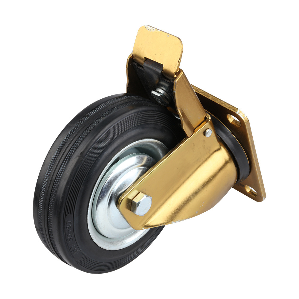 Fashionable Design Durable Locking Wheels Furniture Single Ball Bearing Industrial Caster