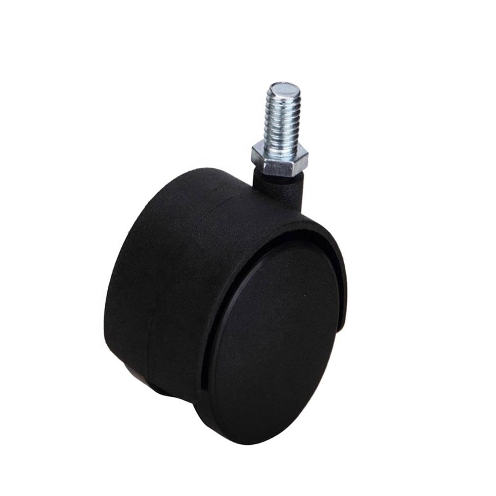 Original Factory Black Small Nylon 50mm Diameter Wheel 2