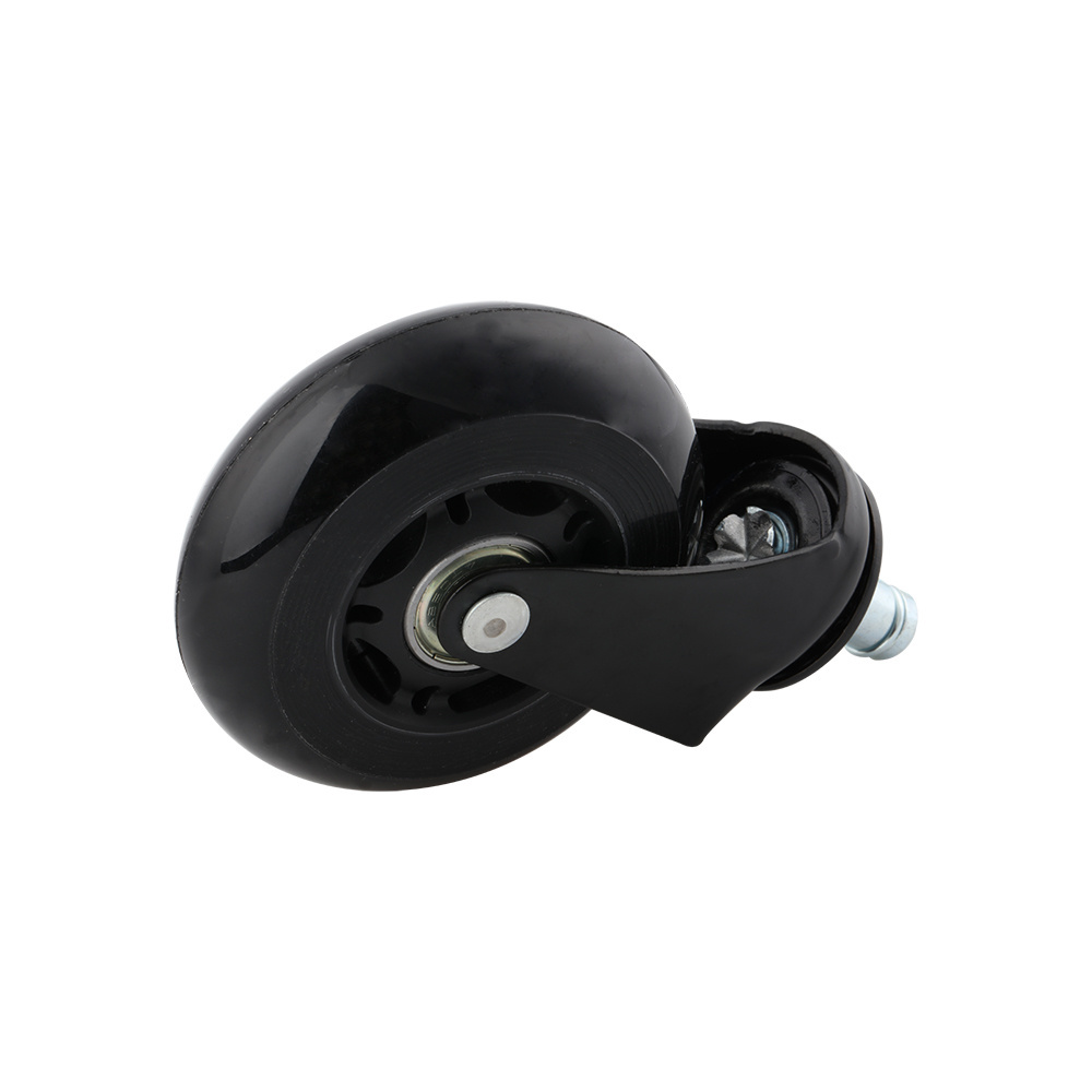 Universal 3 inch super silent rubber casters silent furniture casters embedded casters