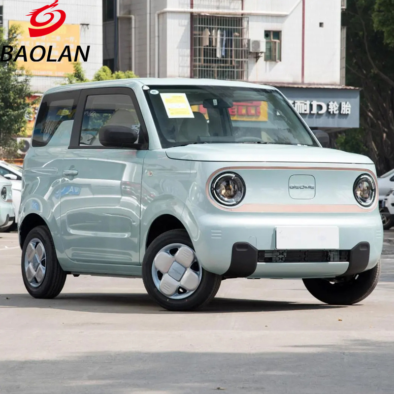 Hot sale GEELY Panda Mini EV 4 Seats Cute Small cheap Car for Adult Daily Transport 120km  3 Doors 4 Seats Electric Smart Car