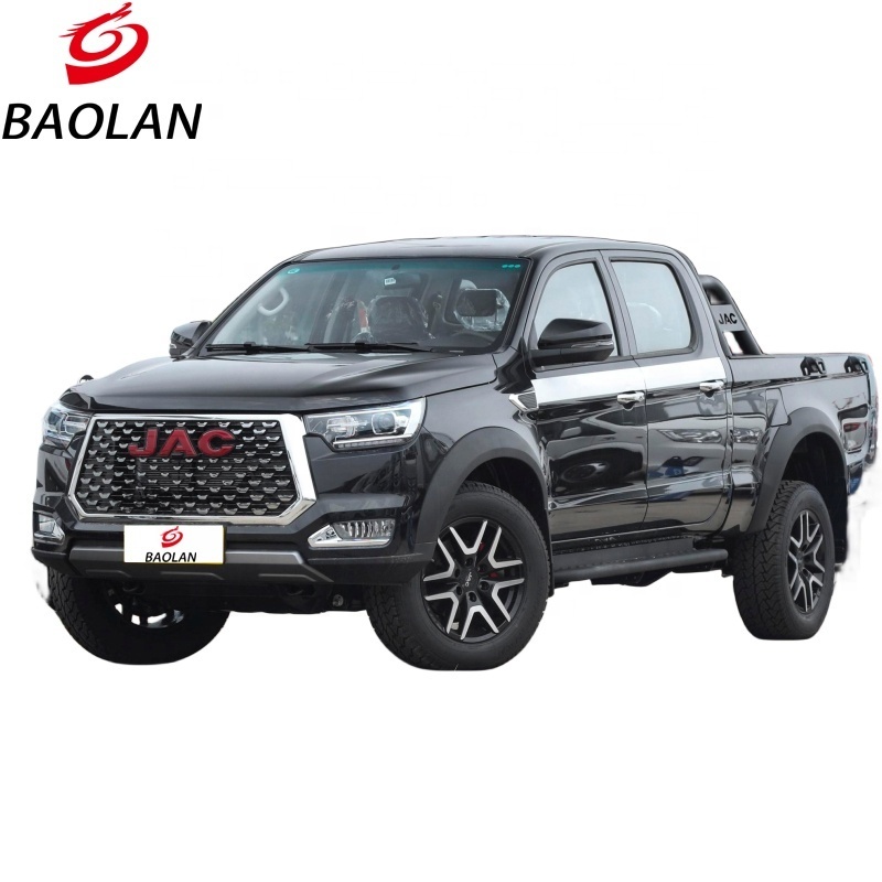 Hot Selling Fuel Vehicle Pickup Trucks Cargo Electric Four-wheel Drive Pick Up Truck JAC T8