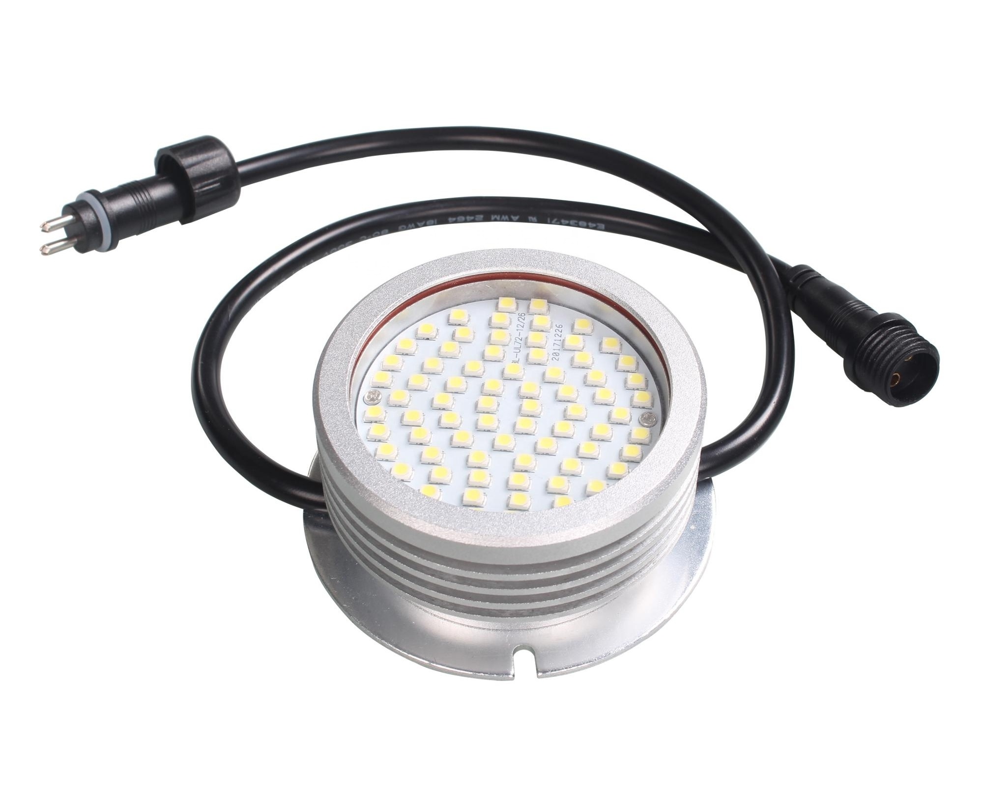 Stainless Steel IP68 Waterproof 12V 10W Underwater LED Boat Spotlight RGB Underwater LED Pond Light Submersible Fountain Light