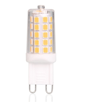 Top selling high lumen no flicker AC100-240V 2700k/ 3000k /4500k/6500k g9 led bulb 5w