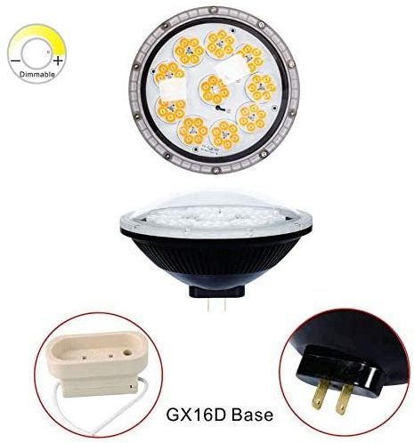 BAOMING fast delivery 500W par 56 replacement 3600LM indoor lamp par56 led bulb light dimmable