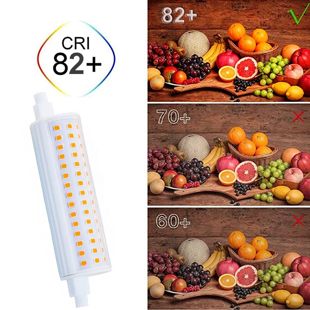 Hot sale China OEM 15W 118MM R7s led flood lamp flickering free dimmable  led corn bulbs