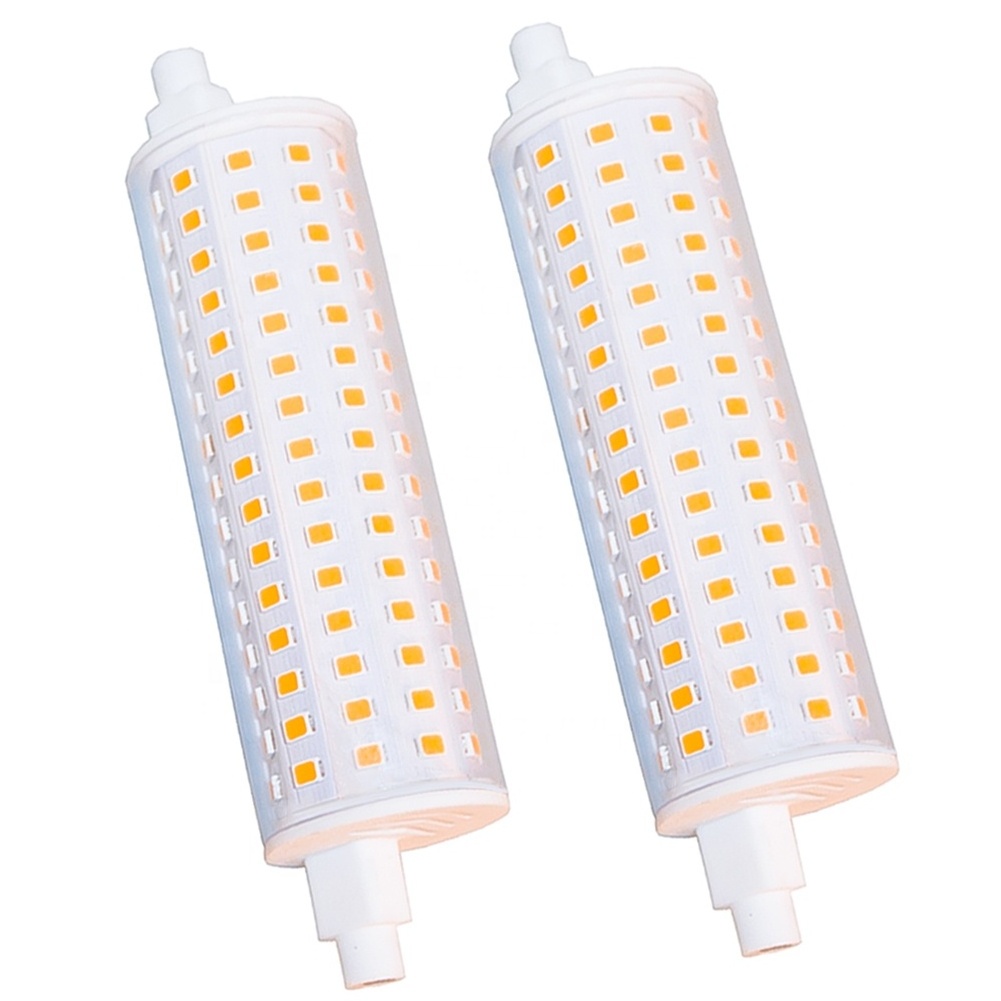 Hot sale China OEM 15W 118MM R7s led flood lamp flickering free dimmable  led corn bulbs