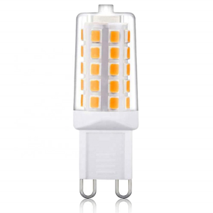 High quality factory price flicker free corn light dimmable 2700k 4000k ac100- 240v 3w G9 led bulb