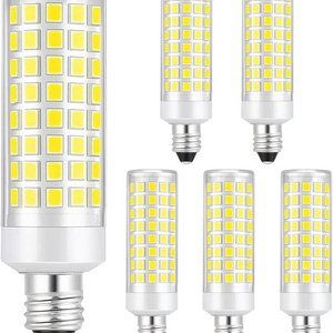 E11 LED Bulbs 5W Equivalent 50W 60W Halogen Bulbs AC 120V  Dimmable 660LM E11 Mini Candelabra Base LED Light Lamp