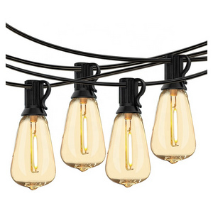 Holiday Lighting Edison E12 Led Bulb Waterproof IP65 Outdoor Hanging LED String Light Bulbs