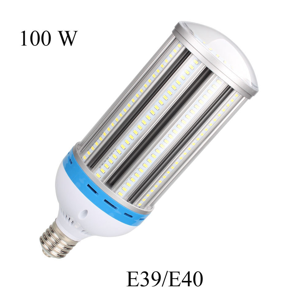 300 Watt Equivalent HID/Metal Halide/HPS 54W  Daylight 6000k LED Corn lamp outdoor street light  e39 led corn bulb