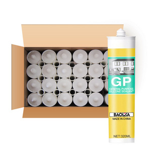 high quality waterproof clear acetic silicon general purpose gp silicone sealant