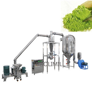 Flaxseed Grinding Mill Machine 300 Mesh Basil Leaf Super Fine Powder Pulverizer Set