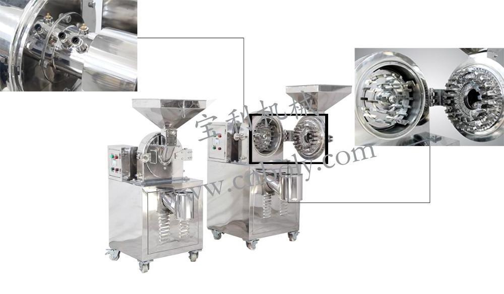 Industry Dry spice chilli food corn rice mini flour grinder /crusher machine