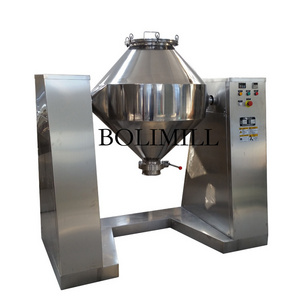 Stainless Steel Dry powder mixing machine Drum W Mixer For Powders With CE/ISO