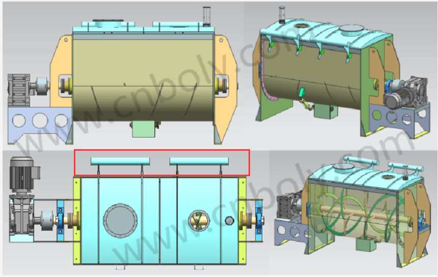 Washing Powder Making Machine/washing Powder Mixer/detergent Powder Making Machine