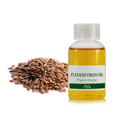 Baolin pure organic cold pressed Flaxseed oil/Linseed oil bulk price for cosmetic