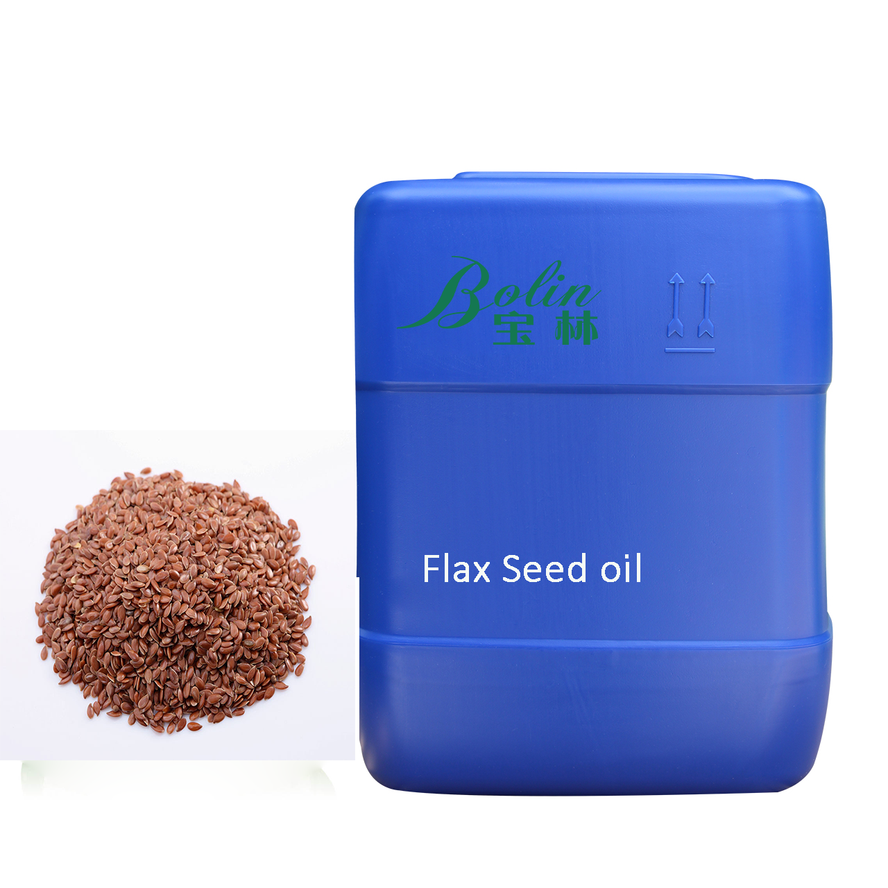 Baolin pure organic cold pressed Flaxseed oil/Linseed oil bulk price for cosmetic