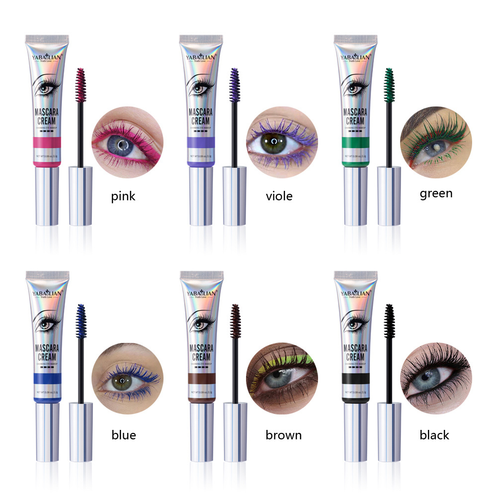 Wholesale waterproof mascara beauty eyelash growth liquid custom private label 4d lash extender mascara for eye makeup