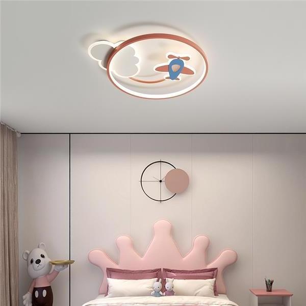 High quality remote control living room ceiling light iron black gold smart home interior decoration LED ceiling light