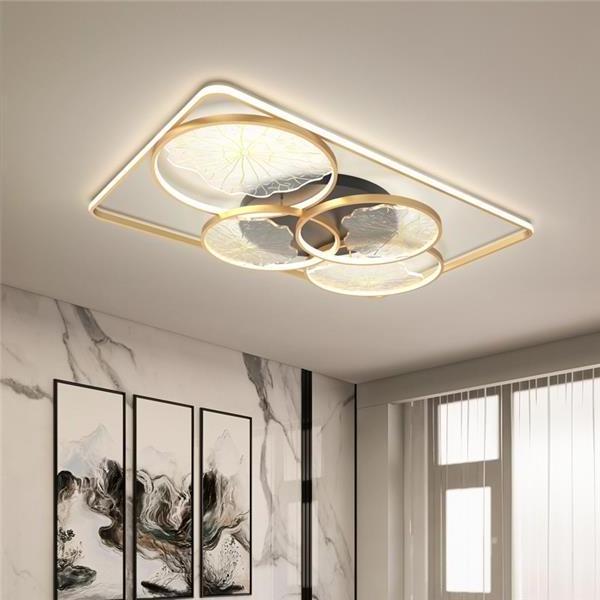 Indoor circular light fixtures acrylic roof kitchen lighting LED ceiling light fixtures modern