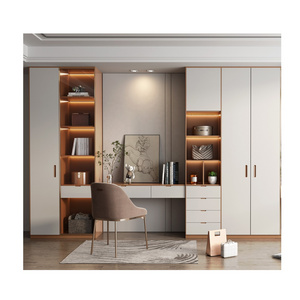 Hot selling fashion wardrobe Bedroom Modern wardrobe cabinet 3 door push-pull bedroom wardrobe