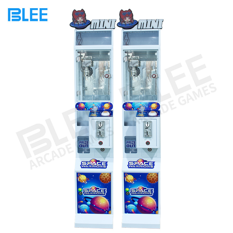 Electronic Mini Crane Claw Machine Coin Operated Gift Vending Machine Custom Arcade Plush Toy Mini Super Claw Crane Machine