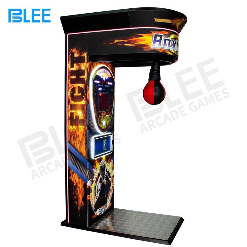 Amusement Equipment Sport Training Force Boxing Punch Arcade Game Machine For Sale