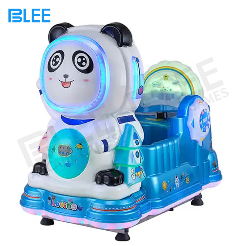 Low Price Baby Swing Machine New Coin-operated MP5 Space Bear Kiddie Ride Swing Car Ride