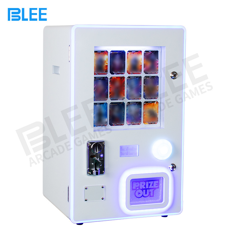 Coin operated Card Twist Game Machine Automatic Small Card Dispenser Toy Gift Capsule Vending Machine