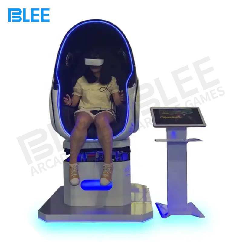 Factory Directly Supply 9D cinema simulator arcade game single Simulator 360 Vr Egg Chair for Shopping Mall