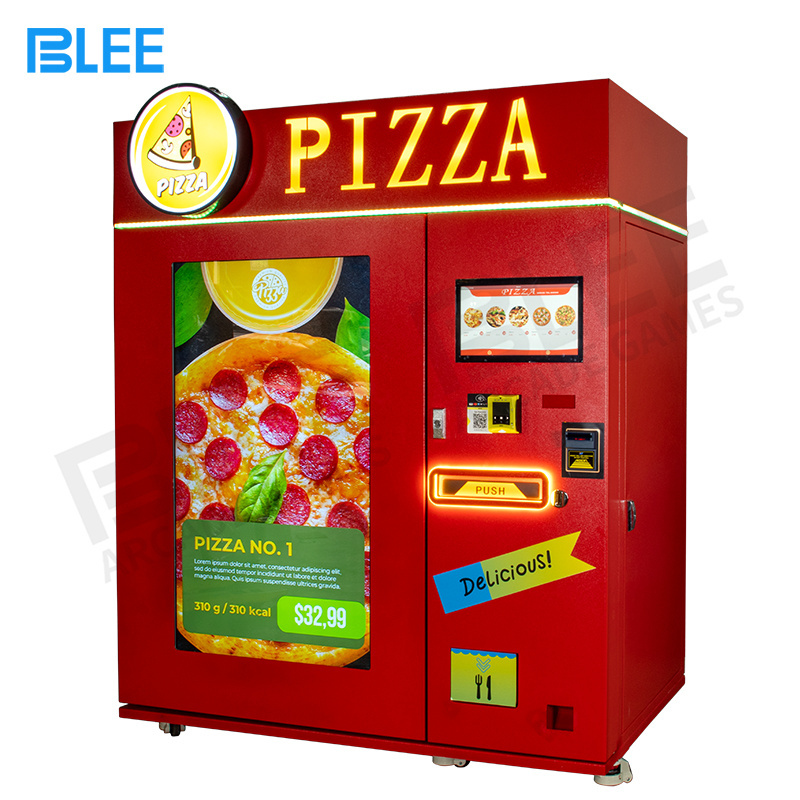 Commercial Outdoor Eerection Robot Pizza Making Vending Machine Fast Food Fully Automatic Pizza Vending Machine For Sale