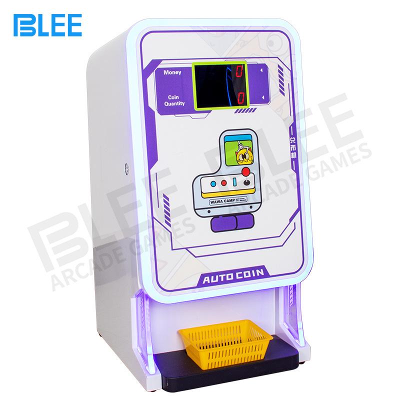 Amusement Park coin operated Coin Change Machine bar counter 24hours Automatic Money Changer Token Coin Change Dispenser Machine