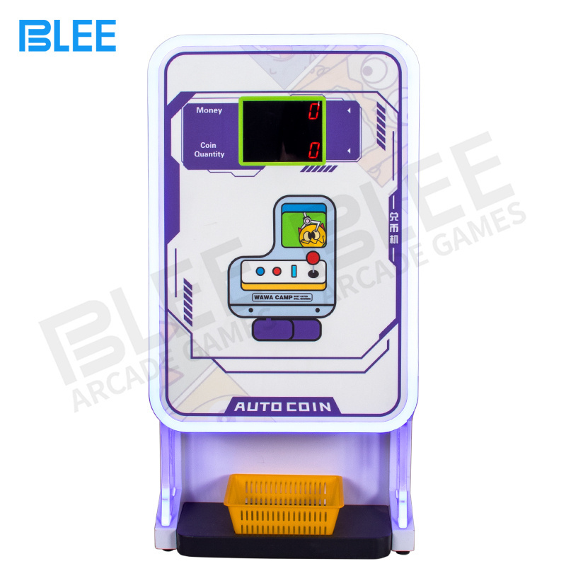 Amusement Park coin operated Coin Change Machine bar counter 24hours Automatic Money Changer Token Coin Change Dispenser Machine