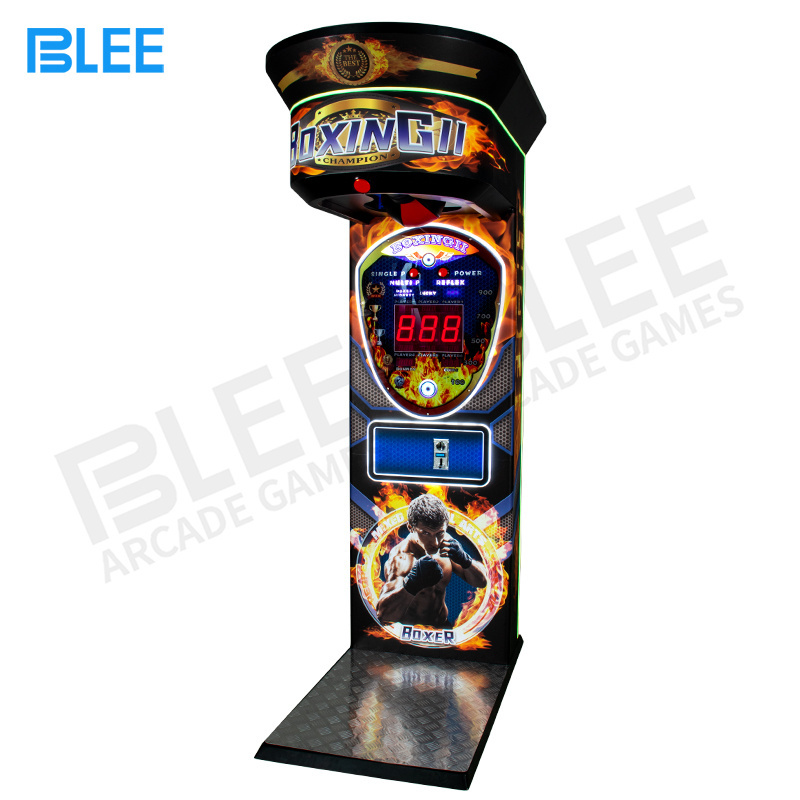 Customized Amusement Game Coin Operated Electronic Big Punching Dynamic Boxing Arcade Game Machine