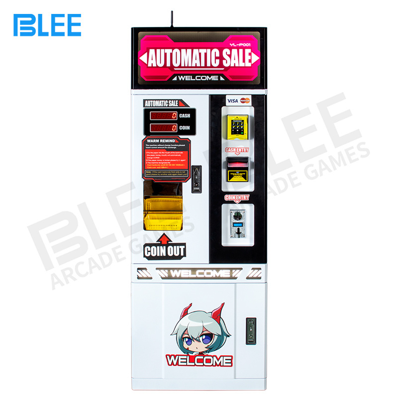 High quality token exchange machine Automatic Token Change Machine Atm Bill To Coin Change Machine