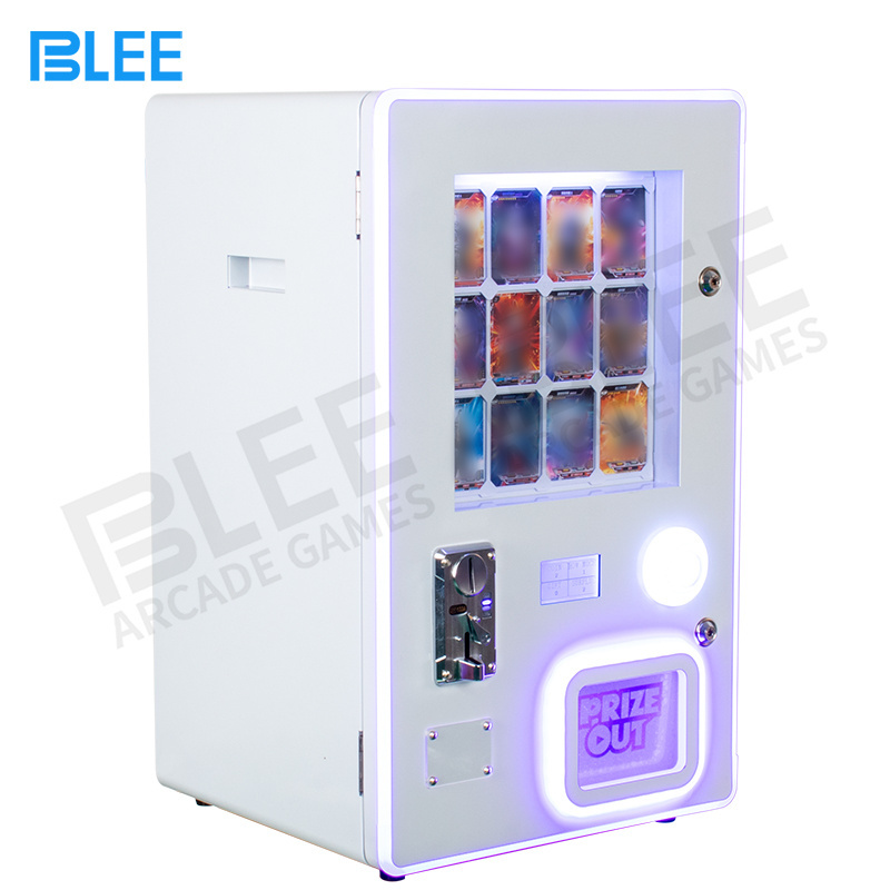 Coin operated Card Twist Game Machine Automatic Small Card Dispenser Toy Gift Capsule Vending Machine