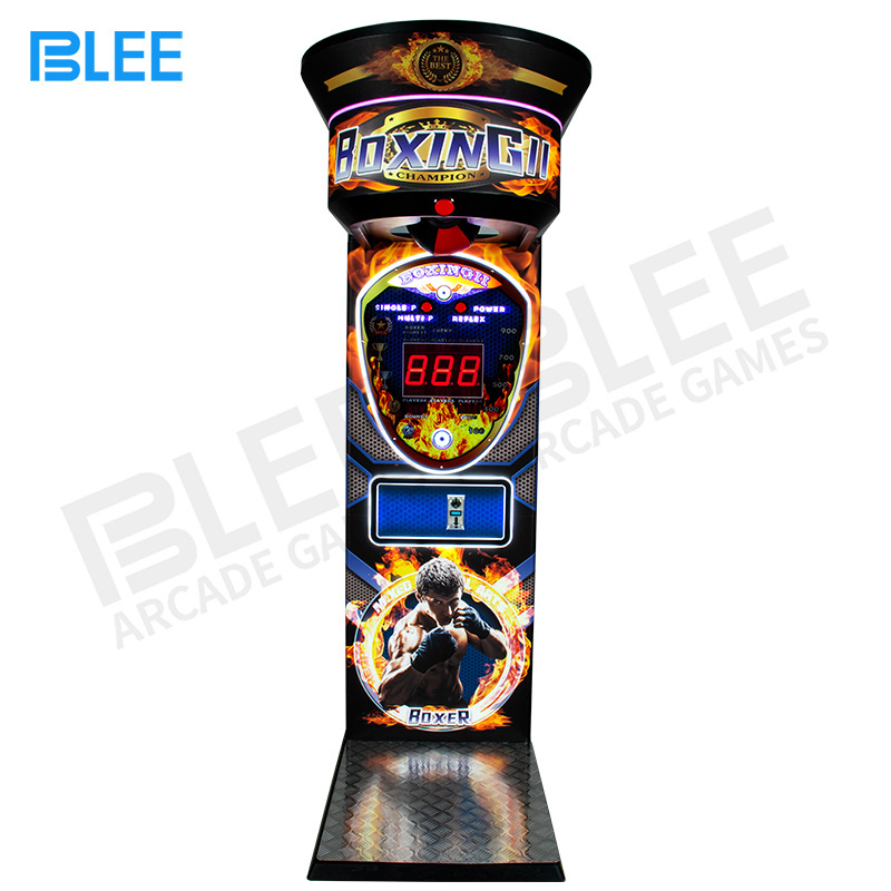 Customized Amusement Game Coin Operated Electronic Big Punching Dynamic Boxing Arcade Game Machine