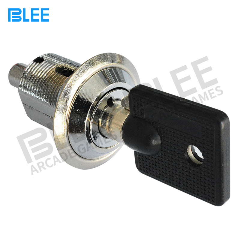 High security tubular metal cabinet push lock for the lock