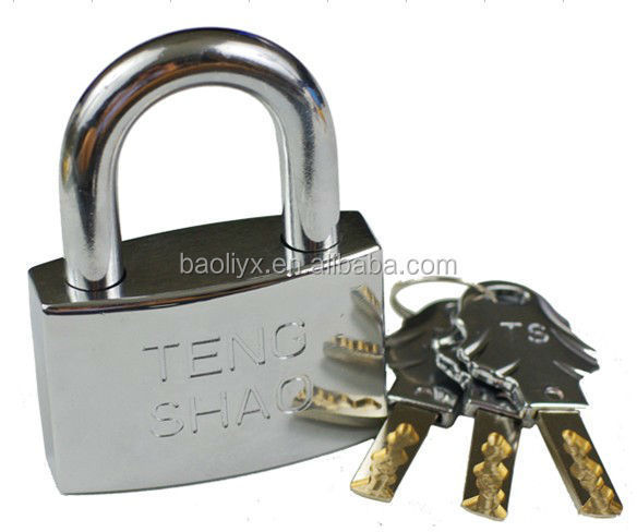 China wholesale security BLEE padlock with two door keys padlock switch for game machine