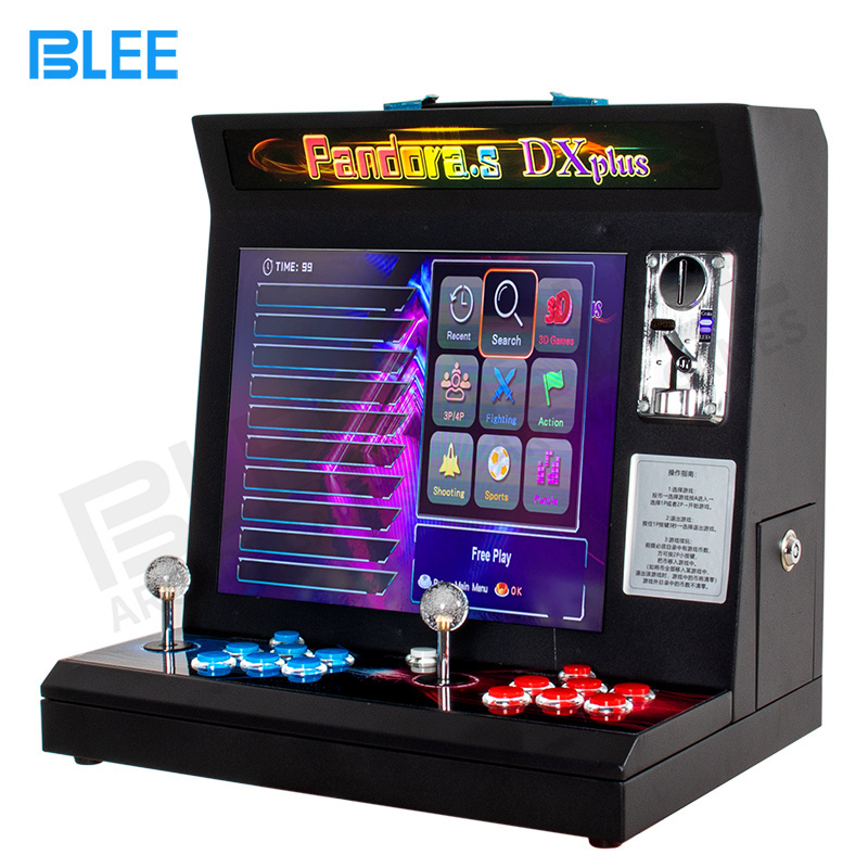 DX Arcade Machine Tabletop 2 Player Portable Small Classic Cocktail Arcade Video Game Machine