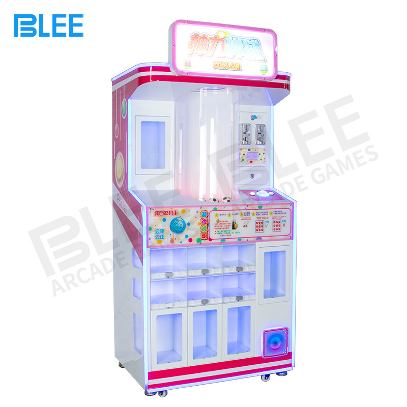 Coin Operated Game Machine New Magic Ball Prize Toy Vending Prizing Game Machine For Sale