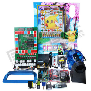 2020 Newest Fruit King / Metro Mario Game Machine Board Kit pikachu tarjetas Machine Parts For Sale