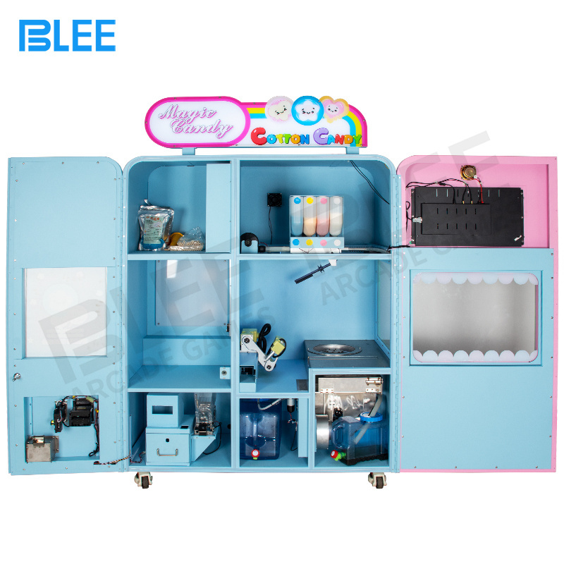 Wholesale Professional Fully Automatic Cotton Candy Machine Multi Flavors Flower Cotton Candy Machine Vending For Sale