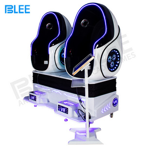 Factory Price Over 200 Games Virtual Reality Egg Chair  2 Seats Videos Vr Simulator 9d Gaming Machine